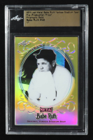 Babe Ruth 2019 Leaf Metal Babe Ruth Yankee Stadium Seat Pre-Production Proof Prismatic Gold #48 #1/1 (Leaf) at PristineAuction.com