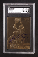 Kobe Bryant 1996-97 Fleer Purple Signature 23KT Gold RC (SGC 8.5) at PristineAuction.com
