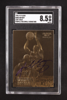 Kobe Bryant 1996-97 Fleer Purple Signature 23KT Gold RC (SGC 8.5) at PristineAuction.com