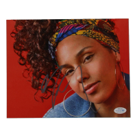 Alicia Keys Signed 8x10 Photo (ACOA) at PristineAuction.com