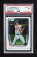 Francisco Lindor 2011 Bowman Chrome Draft Prospects #BDPP53 RC (PSA 7) at PristineAuction.com