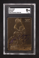 Kobe Bryant 1996-97 Fleer Purple Signature 23KT Gold RC (SGC 9) at PristineAuction.com