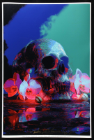 "Crowned In Silince" 24x36 2025 Original Fine Art Giclee Print on 257 GSM Paper by Tadas Zaicikas | TedyZet (Zaicikas) at PristineAuction.com
