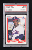 Sammy Sosa 1990 Fleer #548 RC (PSA 9) at PristineAuction.com