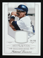 Reggie Jackson 2015 Panini National Treasures #94 JSY #58/99 at PristineAuction.com