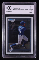 Salvador Perez 2010 Bowman Chrome Prospects #BCP124 RC (BCCG 8) at PristineAuction.com