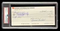 Maurice Richard Signed Check (PSA) at PristineAuction.com