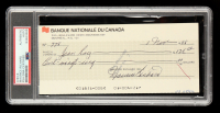 Maurice Richard Signed Check (PSA) at PristineAuction.com