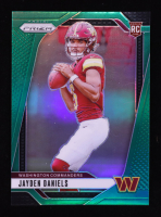 Jayden Daniels 2024 Panini Prizm Prizms Green #347 RC at PristineAuction.com