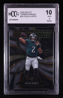 Jalen Hurts 2020 Select Turbocharged #25 RC (BCCG 10) at PristineAuction.com