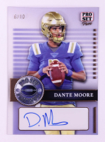 Dante Moore 2023 Pro Set Pure Platinum Holographic Bronze #PDM1 RC #6/10 at PristineAuction.com