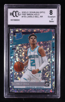 LaMelo Ball 2020-21 Donruss Optic Fast Break Holo #153 RR RC (BCCG 8) at PristineAuction.com