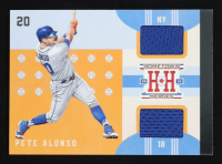 Pete Alonso 2019 Hometown Heroes Dual Memorabilia #23 RC at PristineAuction.com