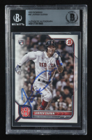 Jarren Duran Signed 2022 Bowman #84 RC (BGS) at PristineAuction.com