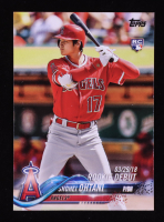 Shohei Ohtani 2018 Topps Update #US285 RD RC at PristineAuction.com