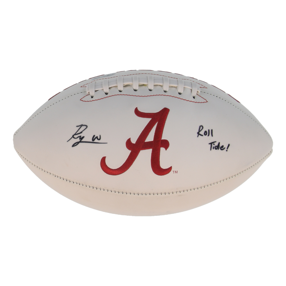 Ryan Williams Signed Alabama Crimson Tide Logo Football Inscribed "Roll Tide!" (Beckett) at PristineAuction.com