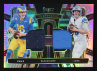 Jared Goff 2024 Select Multiverse Dual Jerseys Prizm #35 #003/149 at PristineAuction.com