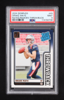 Drake Maye 2024 Donruss RR Throwback #49 RC (PSA 9) at PristineAuction.com