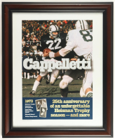 John Cappelletti Signed Penn State Nittany Lions Custom Framed Poster (Beckett) at PristineAuction.com