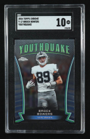 Brock Bowers 2024 Topps Chrome Youthquake #Y17 RC (SGC 10) at PristineAuction.com