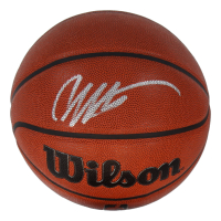 Victor Wembanyama Signed NBA Basketball (Fanatics) at PristineAuction.com