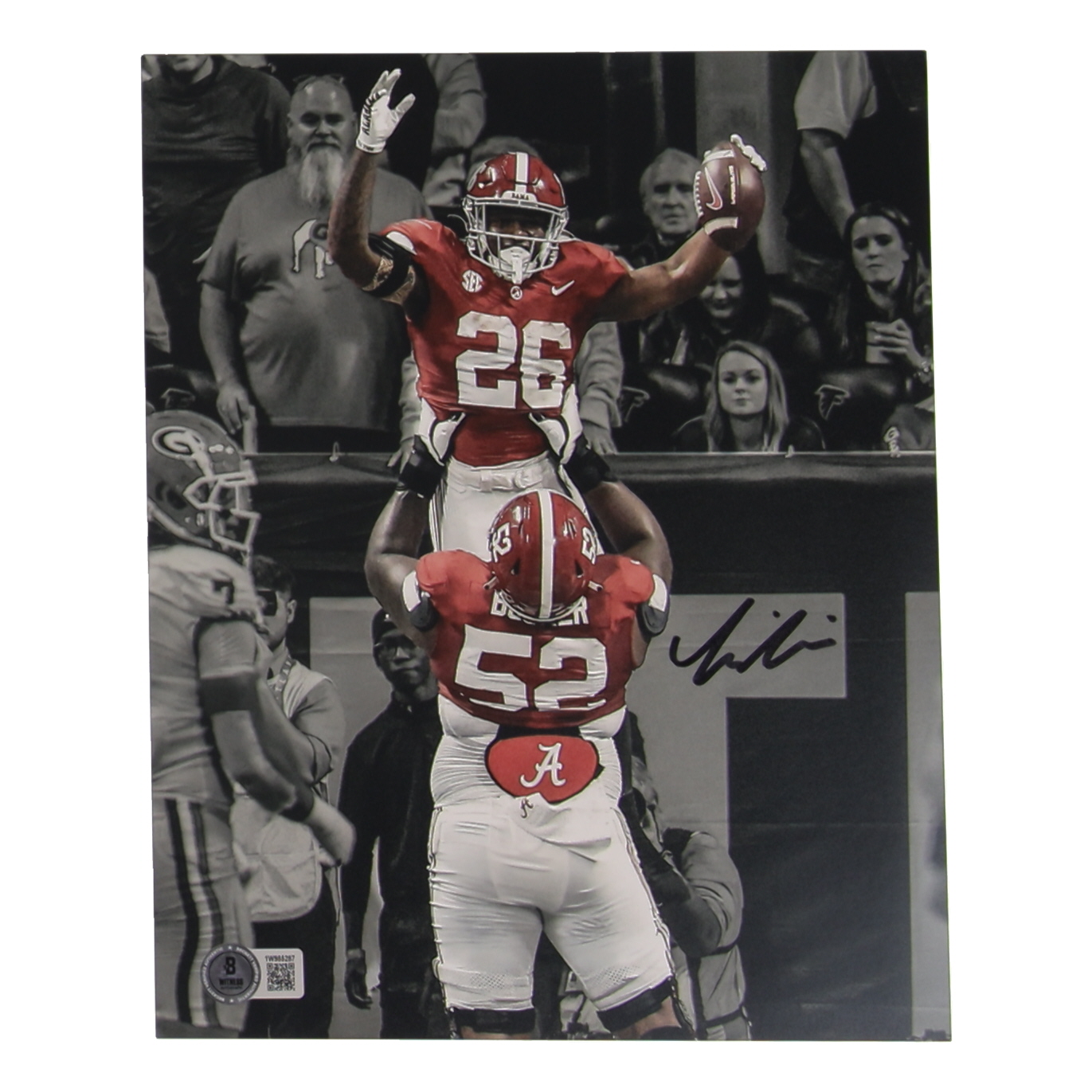Jamarion Miller Signed Alabama Crimson Tide 8x10 Photo (Beckett) at PristineAuction.com Jamarion Miller Signed Alabama Crimson Tide 8x10 Photo (Beckett) at PristineAuction.com