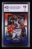 Kevin Durant 2019-20 Panini Prizm Prizms Red White & Blue #210 (BCCG 10) at PristineAuction.com
