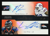 Marcell Dareus / Von Miller 2011 Topps Precision Autographs Dual #PCDADM RC #15/25 at PristineAuction.com