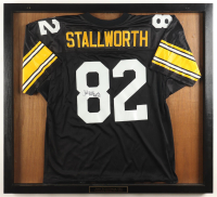 John Stallworth Signed Custom Framed Jersey Display Inscribed "HOF 02" (Beckett) at PristineAuction.com