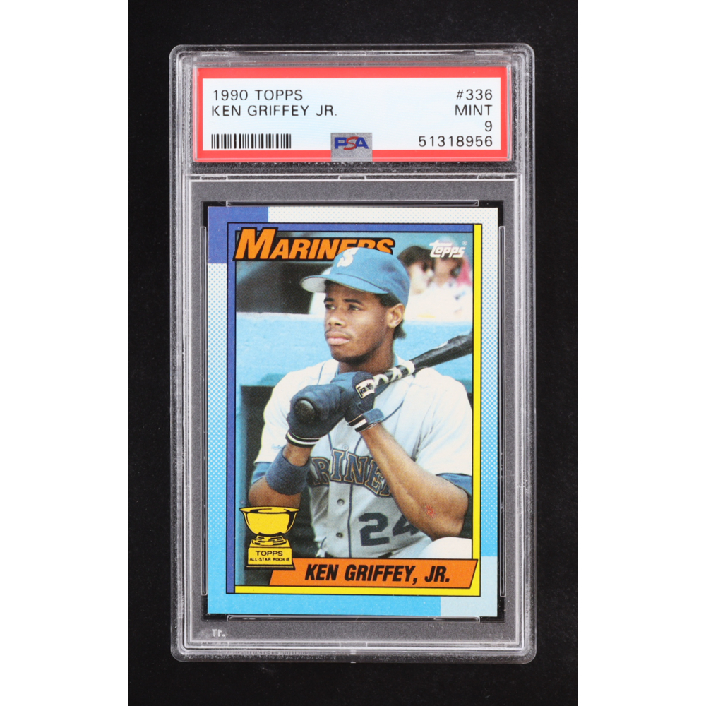 Ken Griffey Jr. 1990 Topps #336 (PSA 9) at PristineAuction.com