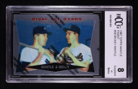 Mickey Mantle 1997 Topps Mantle Finest #28 With Protective Coating (BCCG 8) at PristineAuction.com
