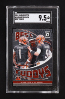 Ja'Marr Chase/Joe Burrow 2024 Donruss Optic Best Tuddys #14 (SGC 9.5) at PristineAuction.com