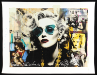 "Madonna_Holy Icon #A" 18x24 2025 Original Painting on Rolled Canvas by Tadas Zaicikas | TedyZet (Zaicikas) at PristineAuction.com