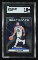 Stephen Curry 2024-25 Panini Prizm Deep Space #10 (SGC 10) at PristineAuction.com