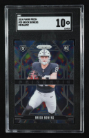 Brock Bowers 2024 Panini Prizm Prizmatic #20 RC (SGC 10) at PristineAuction.com