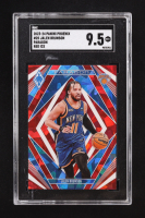 Jalen Brunson 2023-24 Panini Phoenix Paragon Red Ice #20 (SGC 9.5) at PristineAuction.com