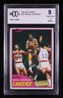 Magic Johnson 1981-82 Topps #21 (BCCG 9) at PristineAuction.com