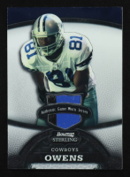 Terrell Owens 2008 Bowman Sterling #76 JSY #192/389 at PristineAuction.com