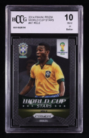 Pele 2014 Panini Prizm World Cup World Cup Stars #41 (BCCG 10) at PristineAuction.com