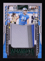 Aidan Hutchinson 2022 Panini Playbook Mammoth Materials Green #13 #17/49 RC at PristineAuction.com