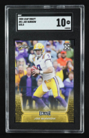 Joe Burrow 2020 Leaf Draft Gold #01 RC (SGC 10) at PristineAuction.com