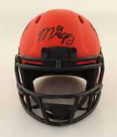 Myles Garrett Signed Browns Rave Alternate Speed Mini Helmet (Beckett) at PristineAuction.com