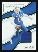 Josh Allen 2023 Immaculate Collection Emerald #74 JSY #21/23 at PristineAuction.com