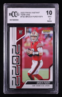 Brock Purdy 2022 Panini Instant Year One #Y42 RC (BCCG 10) at PristineAuction.com