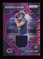 Caleb Williams 2024 Panini Prizm Rookie Gear Purple Pulsar #1 RC at PristineAuction.com