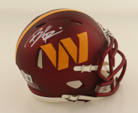 Brian Robinson Jr. Signed Commanders Speed Mini Helmet (Beckett) at PristineAuction.com