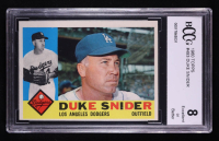 Duke Snider 1960 Topps #493 (BCCG 8) at PristineAuction.com