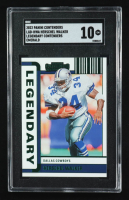 Herschel Walker 2022 Panini Contenders Legendary Contenders Emerald #10 (SGC 10) at PristineAuction.com