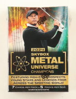 2024 Upper Deck Skybox Metal Universe Champions Blaster Box with (5) Packs at PristineAuction.com