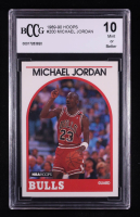 Michael Jordan 1989-90 Hoops #200 (BCCG 10) at PristineAuction.com